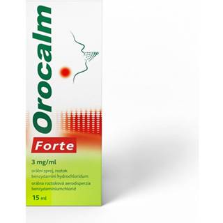 Orocalm Forte 3 mg/ml aer ors 88 vstrekov 15 ml