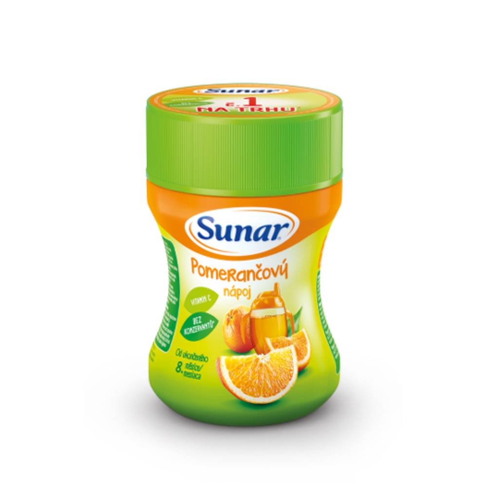 Sunar SUNAR Rozpustný nápoj v prášku pomarančový 200 g