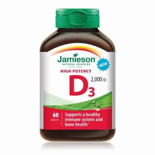 JAMIESON Vitamín D3 2000 IU 60 tabliet