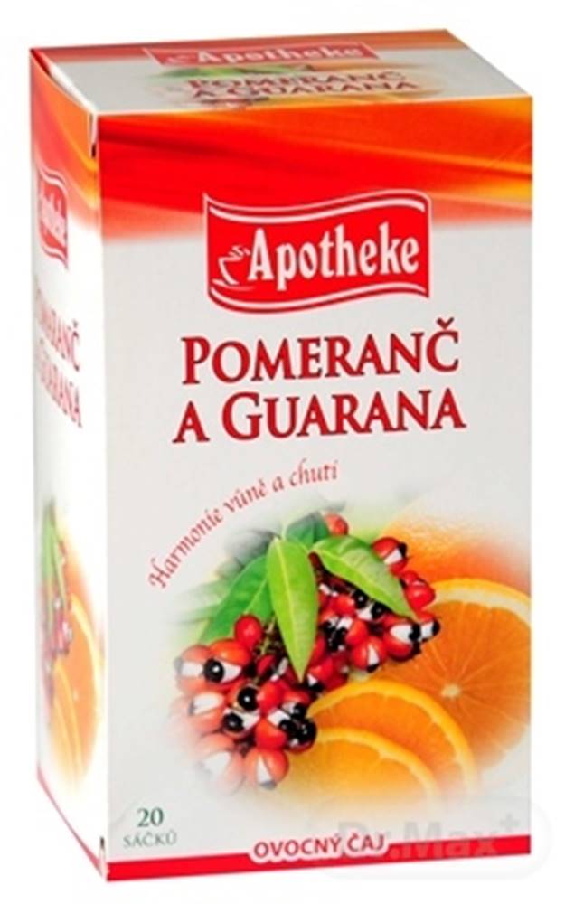 Apotheke Apotheke premier selection čaj pomaranč a guarana