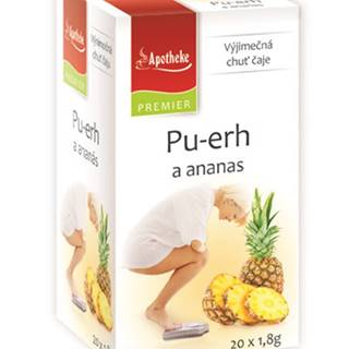 Apotheke premier selection čaj pu-erh a ananás