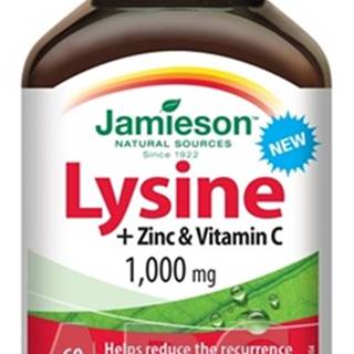 Jamieson Lyzín 1000 mg so zinkom a vitamínom C