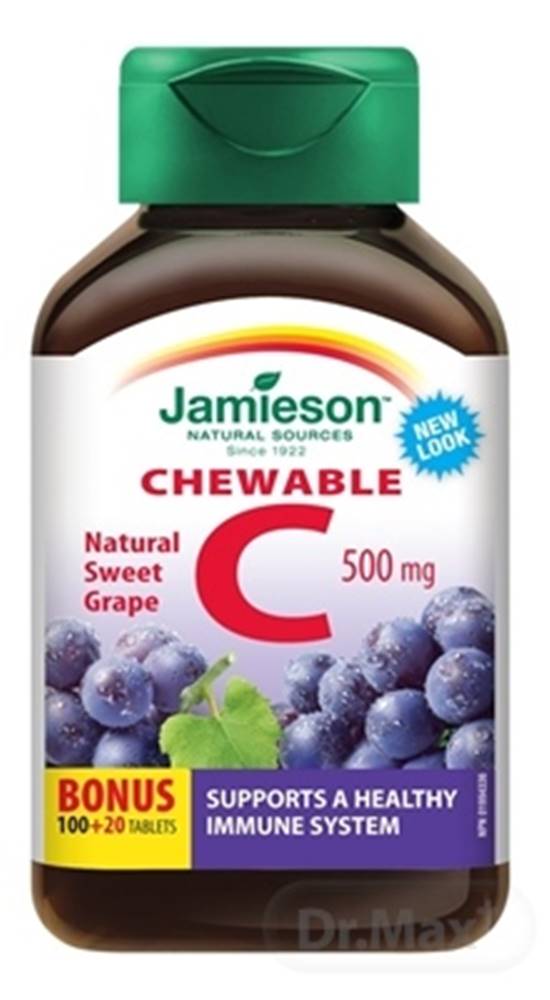 Jamieson JAMIESON VITAMÍN C 500 mg hrozno