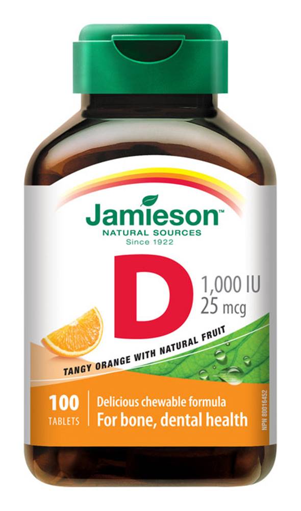 Jamieson Jamieson vitamín d3 1000 iu pomaranč