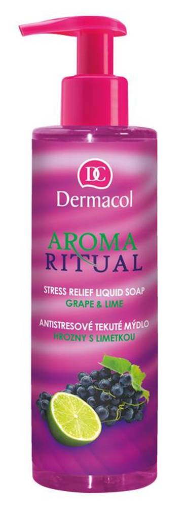 Dermacol DERMACOL AROMA RITUAL Tekuté mydlo Hrozno-limetka