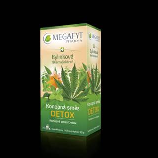 MEGAFYT Čaj bylinková lekáreň konopná zmes detox 20 x 1,5g