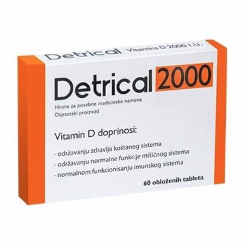 Detrical DETRICAL 2000 vitamín D 60 kapsúl