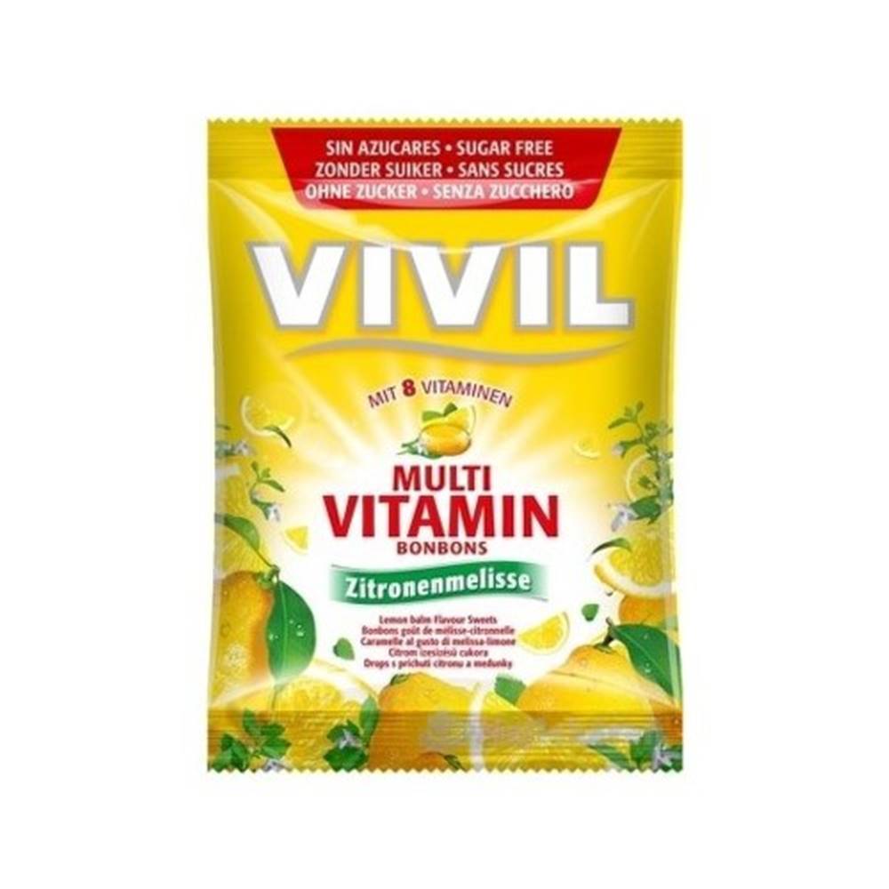 Vivil VIVIL Cukríky multivitamín 60 g