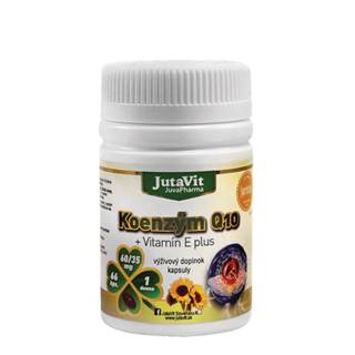 JUTAVIT Koenzým Q10 + vitamín E plus 66 kapsúl