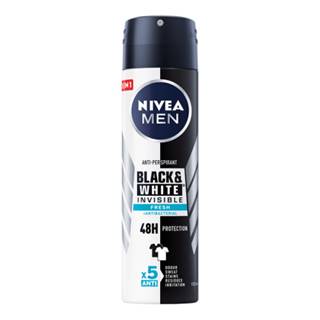 NIVEA Antiperspirant sprej pre mužov Black & white fresh 150 ml