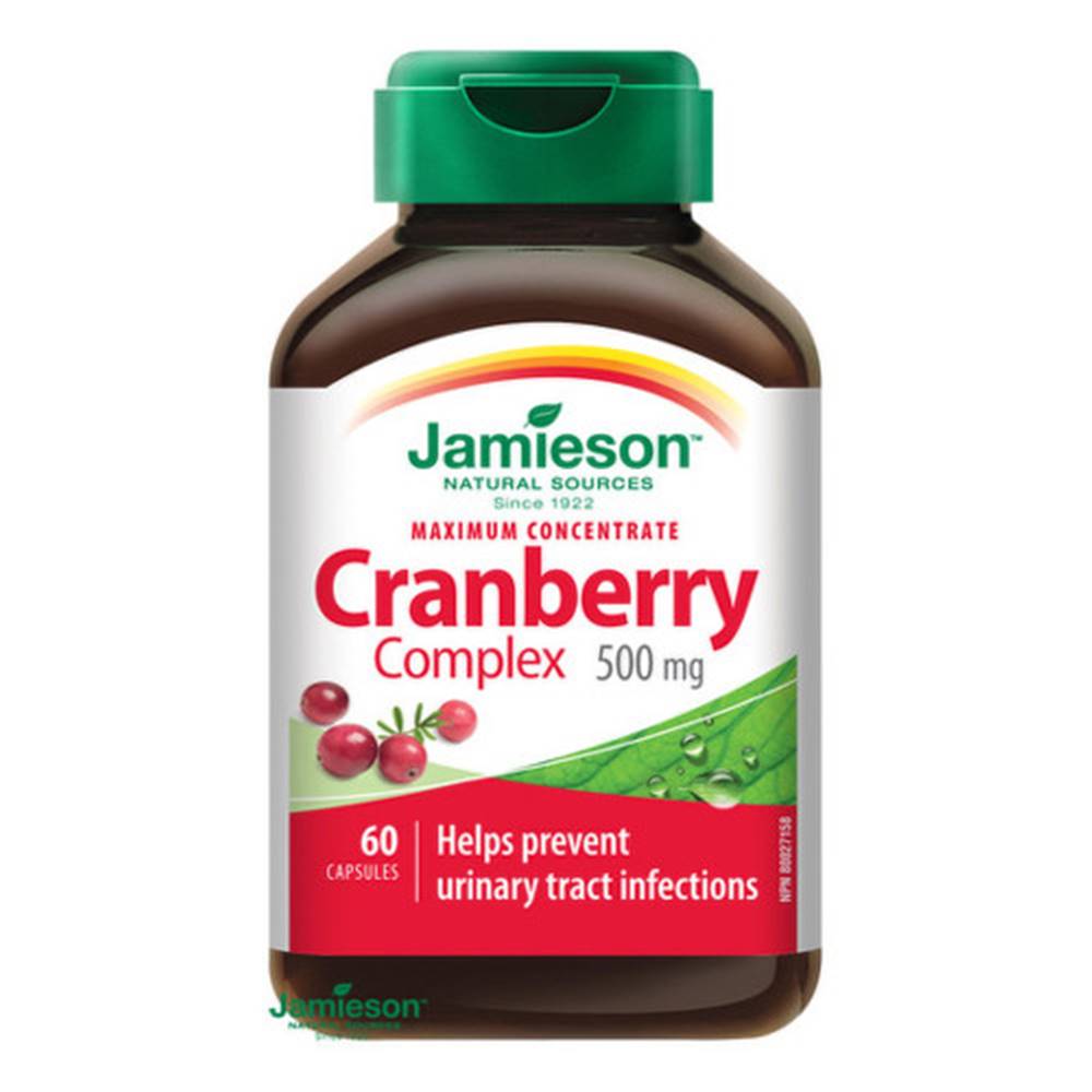 Jamieson JAMIESON Brusnice - komplex 500 mg 60 kapsúl