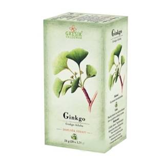 GREŠÍK Ginko bylinný čaj 20 x 1,2 g