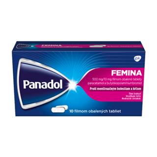 PANADOL femina 500 mg / 10 mg 10 tabliet