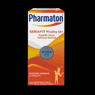 PHARMATON Geriavit vitality 50+ 100 tabliet