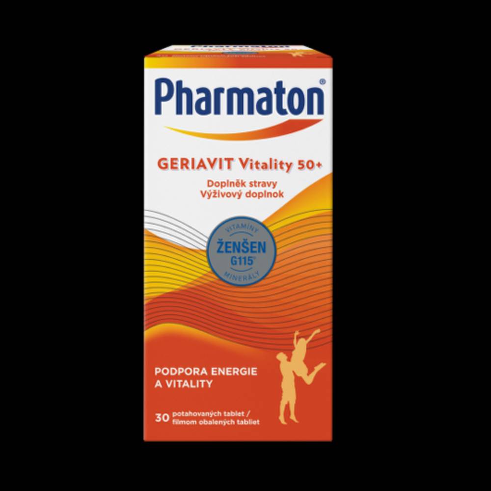 Pharmaton PHARMATON Geriavit vitality 50+ 30 tabliet