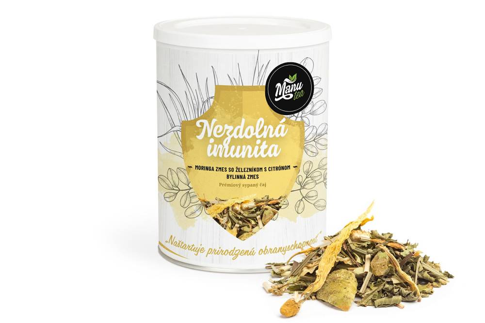 Manu tea NEZDOLNÁ IMUNITA - bylinný čaj 140g