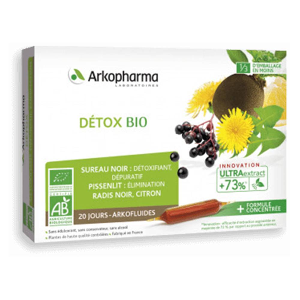 S&D Pharma SK, s.r.o. Arkofluid Detox BIO 20 x 10 ml