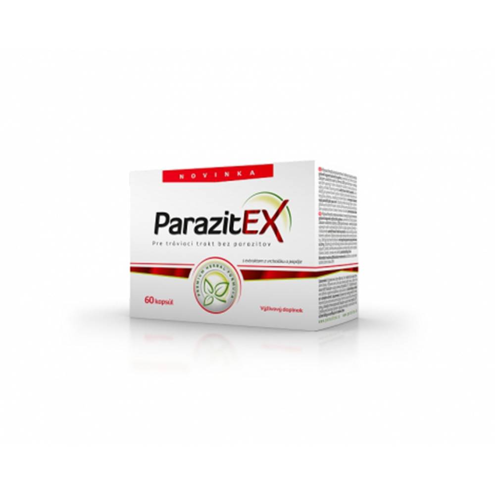 Salutem Pharma s.r.o ParazitEx prípravok proti parazitom 60 kapsúl