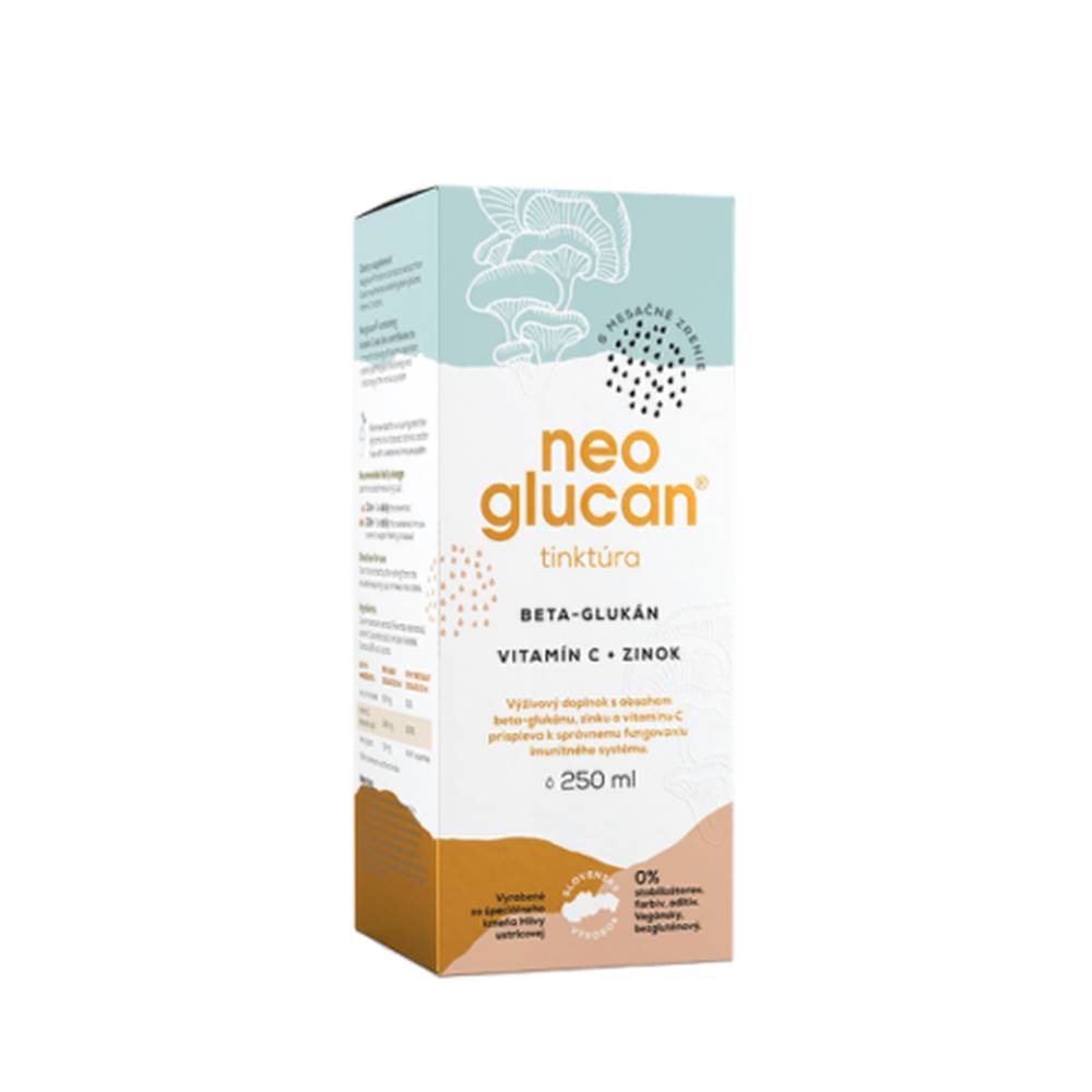 Neoglucan NEOGLUCAN Tinktúra beta-glukán, vitamín C a zinok 250 ml