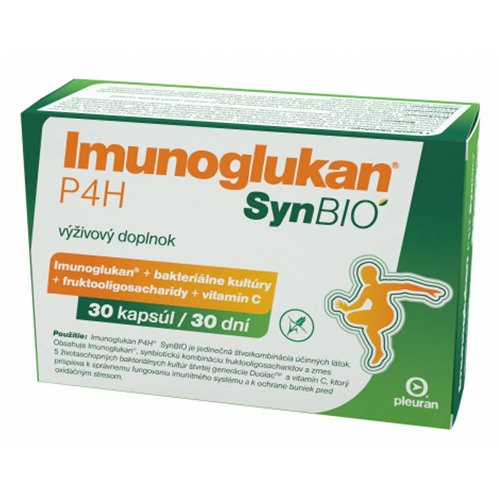 Pleuran Imunoglukan PH4 SynBio 30 kapsúl