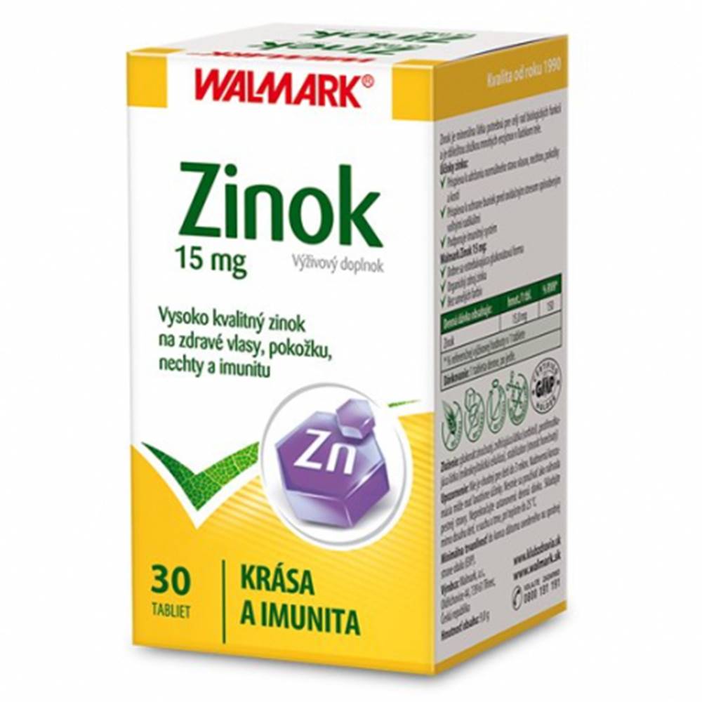 Walmark Walmark Zinok 15 mg 30 tbl