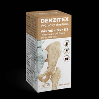 DENZITEX vápnik + D3 + K2 60 kapsúl