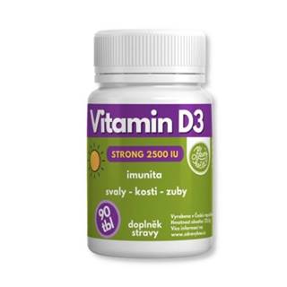 MEDICAL Vitamin D3 strong 2500 IU 90 tabliet