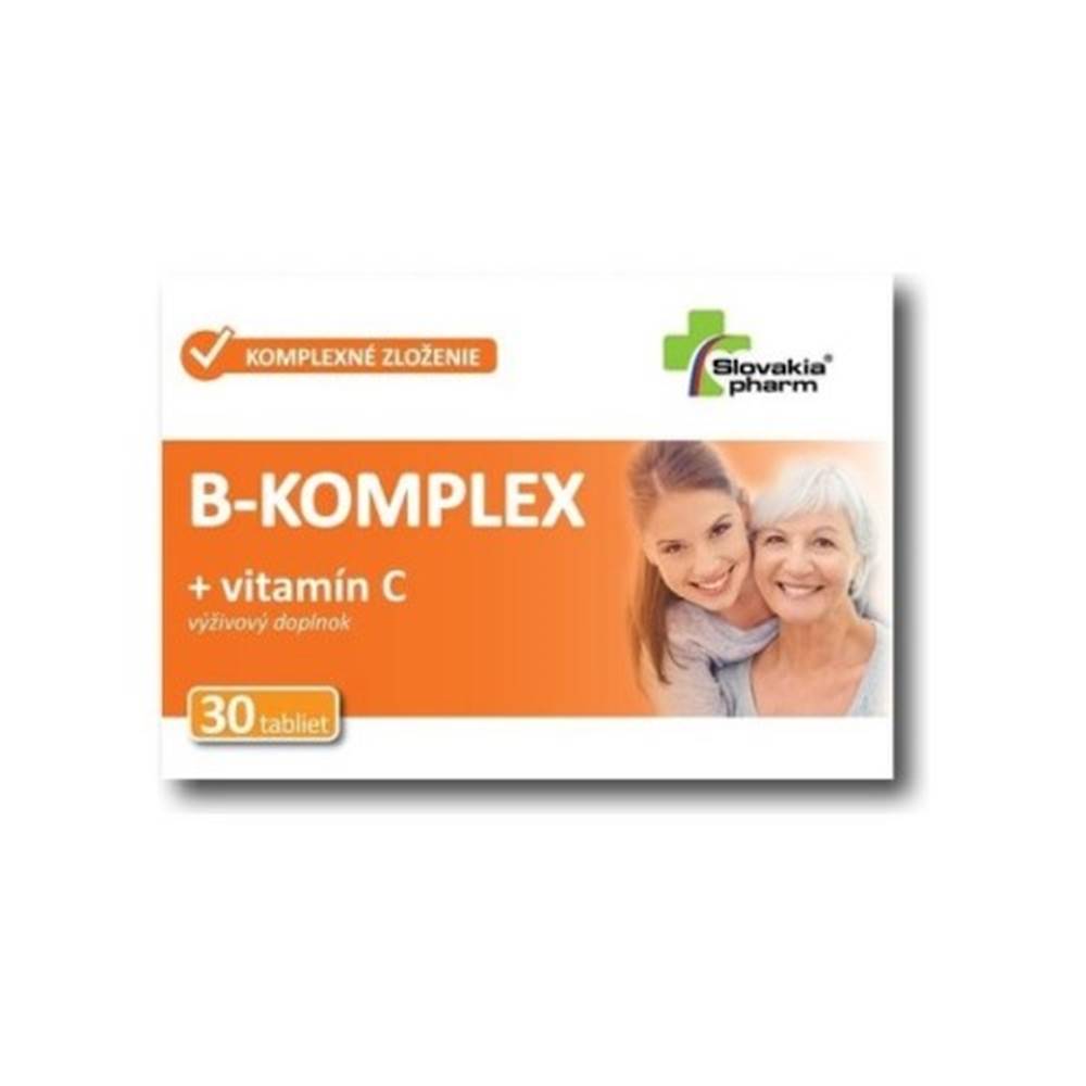 SlovakiaPharm SLOVAKIAPHARM B-komplex + vitamín C 30 tabliet