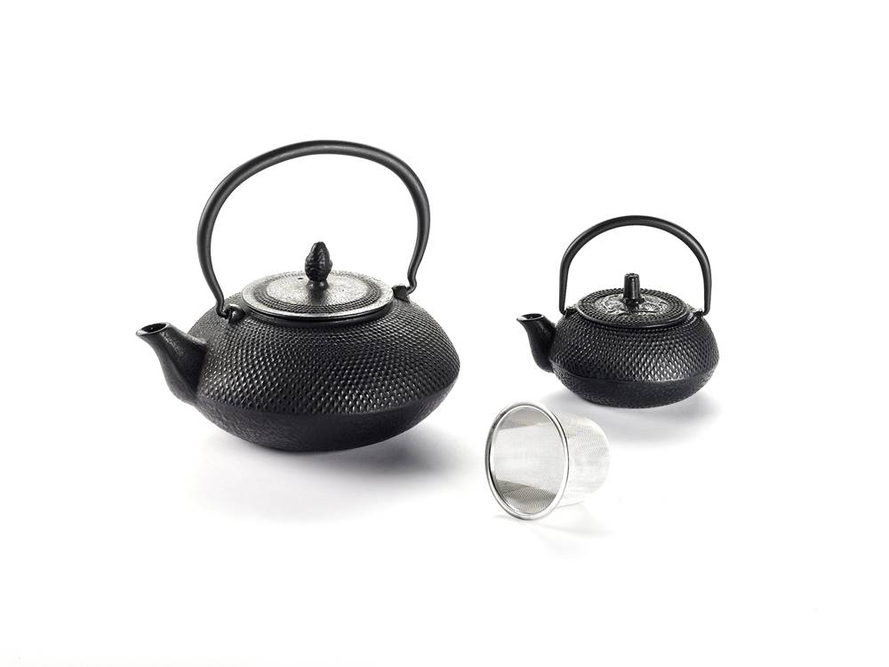 Manu tea Liatinová čajová kanvica so sitkom