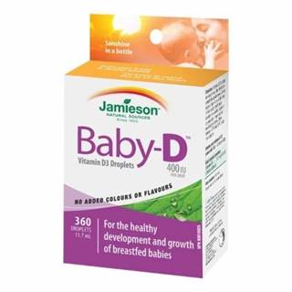 JAMIESON Baby-D3 vitamín D3 400 IU kvapky 11,7 ml