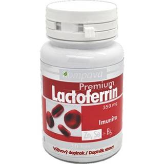 KOMPAVA Premium lactoferrin, podpora imunity 30 kusov