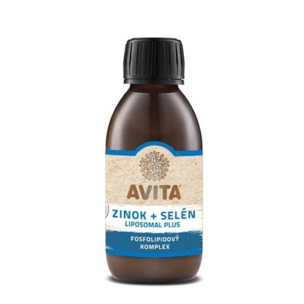 Avita AVITA Zinok + selén lipozomálny vitamín 200 ml