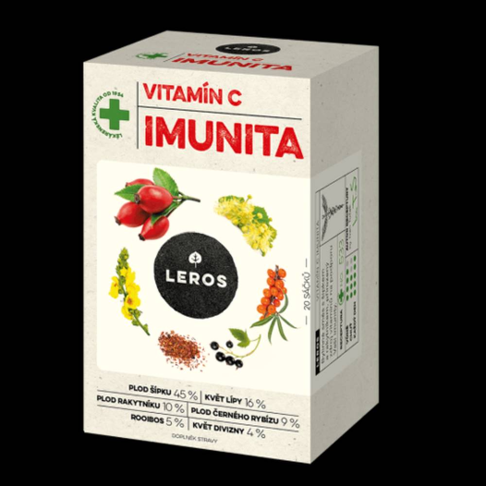 Leros LEROS Vitamín C imunita 20 x 2g