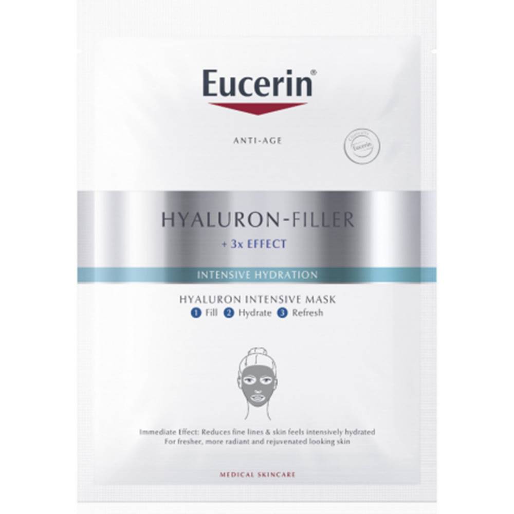 Beiersdorf Eucerin Hyaluron-Filler intenzívna maska 4 ks