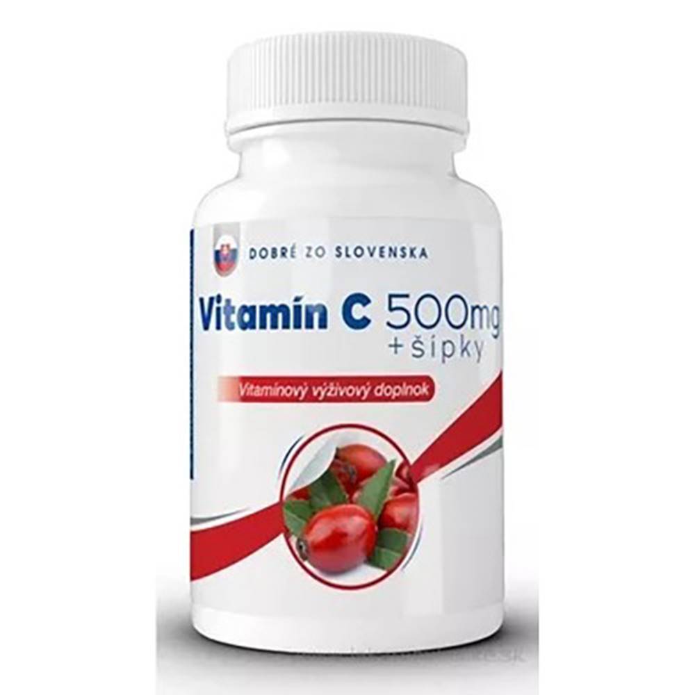 Dobré z SK DOBRÉ ZO SLOVENSKA Vitamín C 500 mg + šípky 30 tabliet