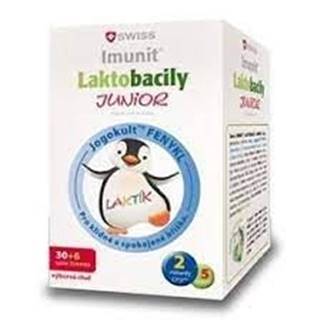 SWISS Imunit Lactobacily junior + vitamín D3 30 tabliet + 6 ZADARMO