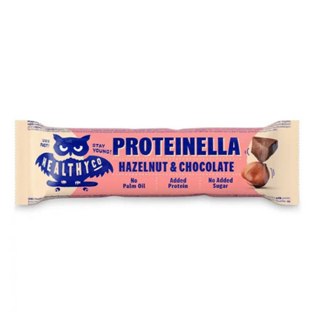 Proteinella HEALTHYCO Proteinella čokoláda lieskový orech tyčinka 35 g