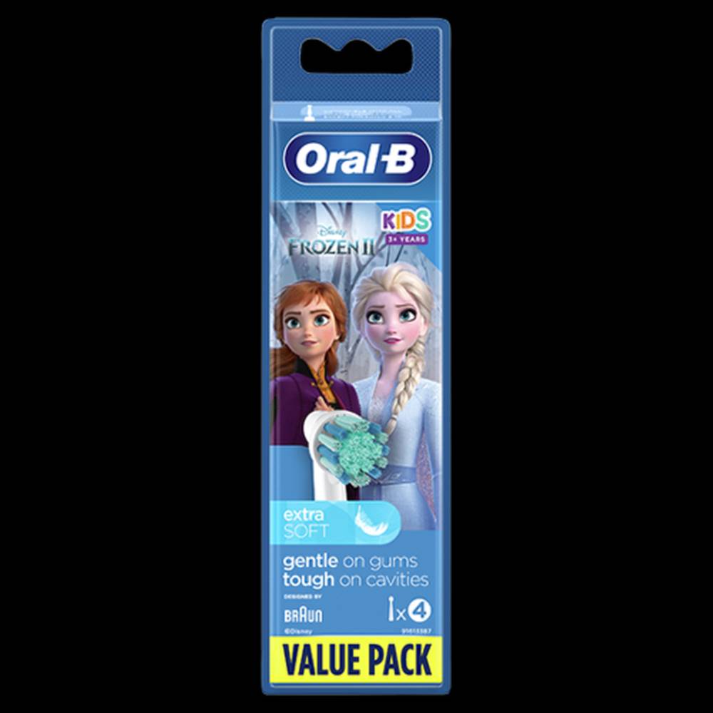 Oral-B ORAL-B Kids frozen extra soft čistiace náhradné hlavice 4 ks