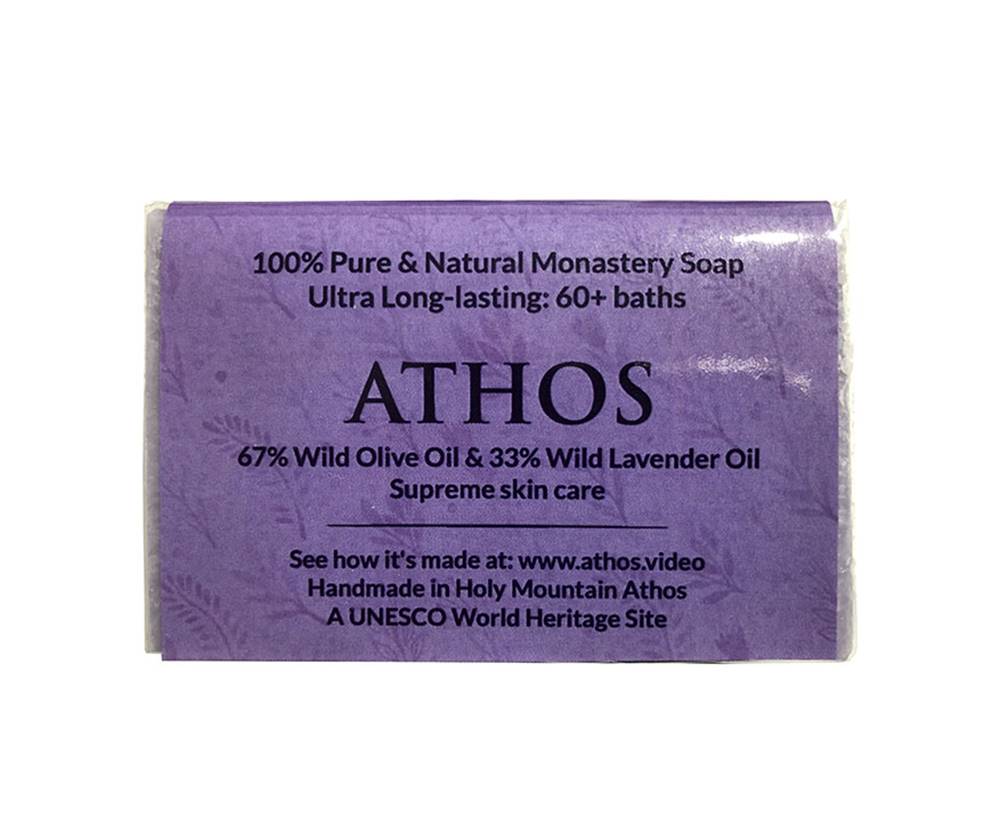 Athos Athos Prírodné kláštorné mydlo Levanduľa 100 g