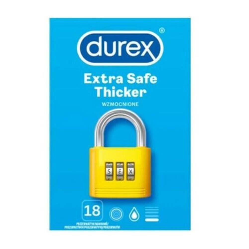 DUREX DUREX Extra Safe 18 ks