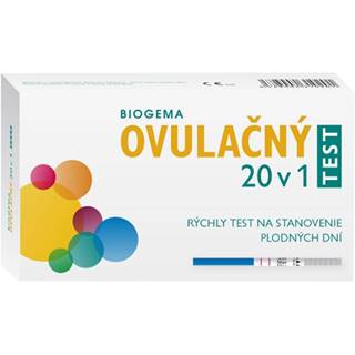 Biogema ovulačný test 20 v 1 1ks