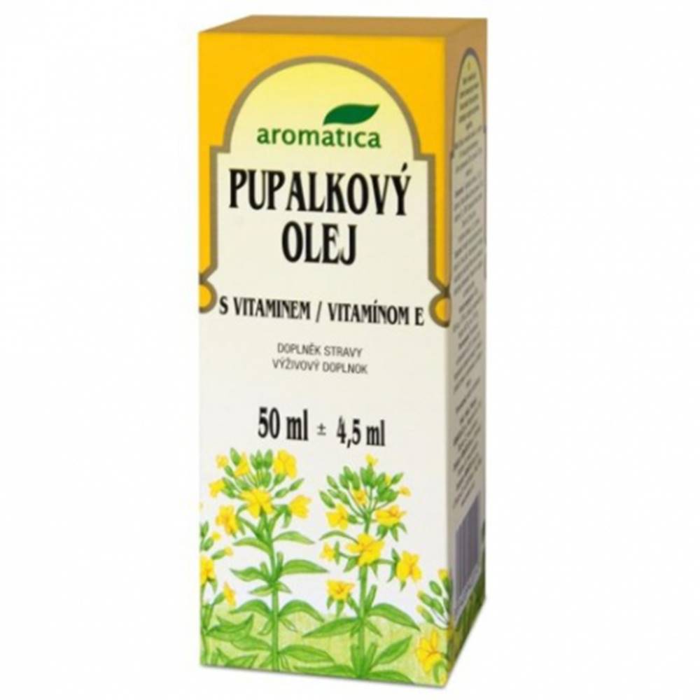  AROMATICA Pupalkový olej s vitamínom E 50ml