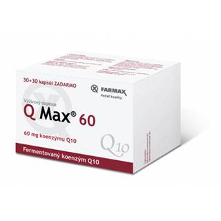 Farmax Q Max 60 mg 30 cps + 30 cps zadarmo