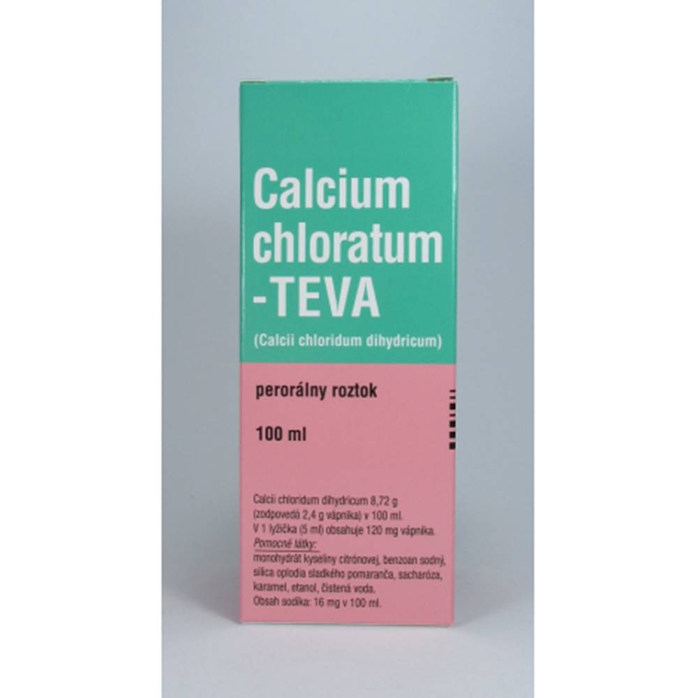  Calcium Chloratum - TEVA 100 ml