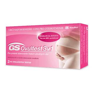 GS Ovultest ovulačný test 3 ks