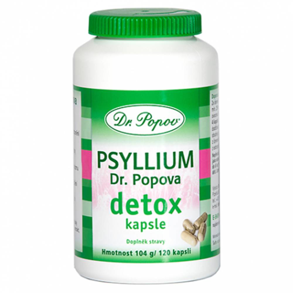  DR. POPOV PSYLLIUM DETOX cps 120