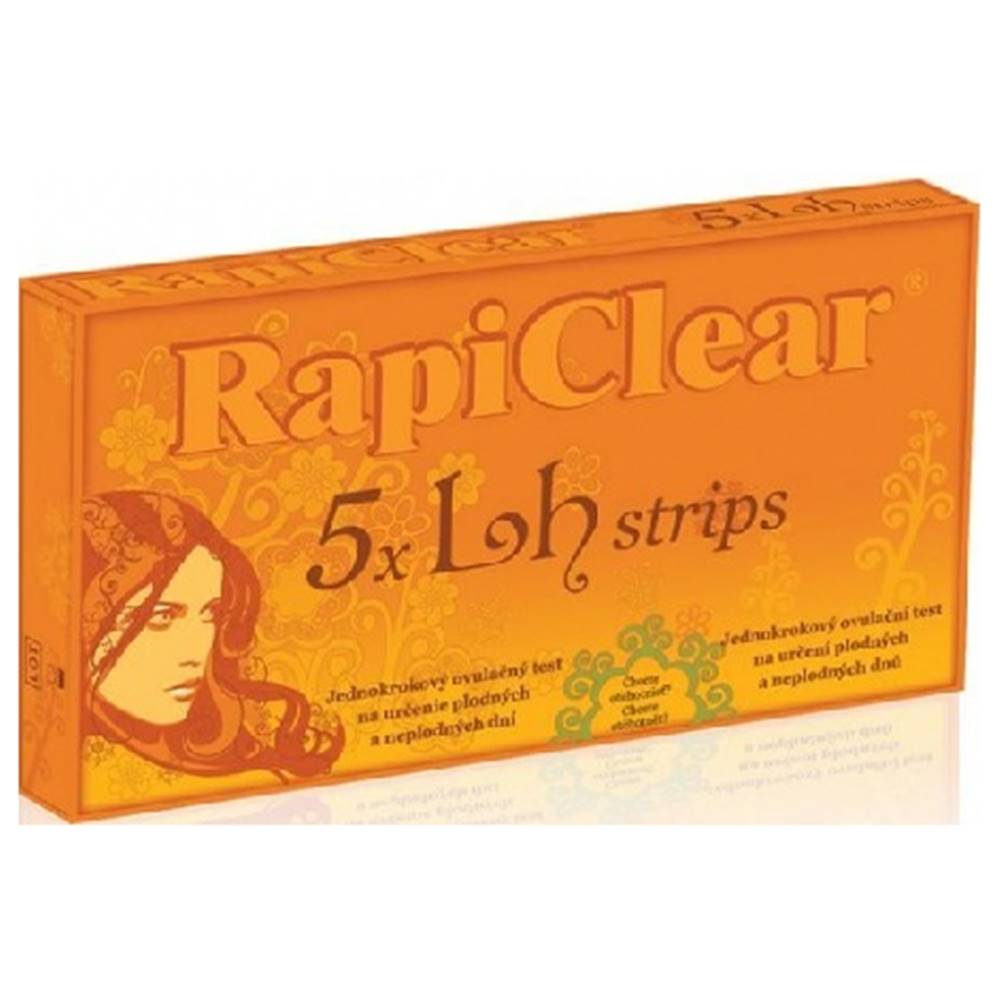  RapiClear 5 x Lh strips ovulačný test 5 ks