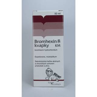Bromhexin 8  kvapky KM 50 ml