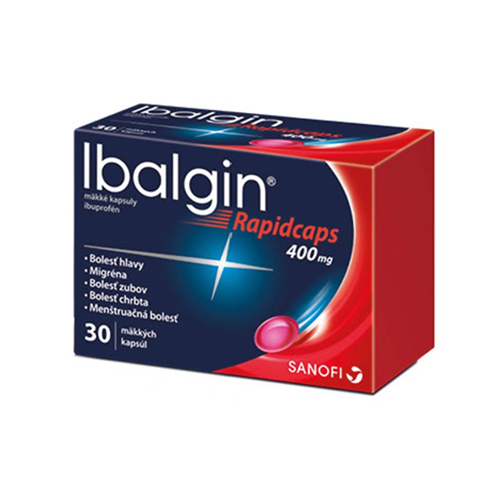  Ibalgin Rapidcaps 400 mg 30 cps