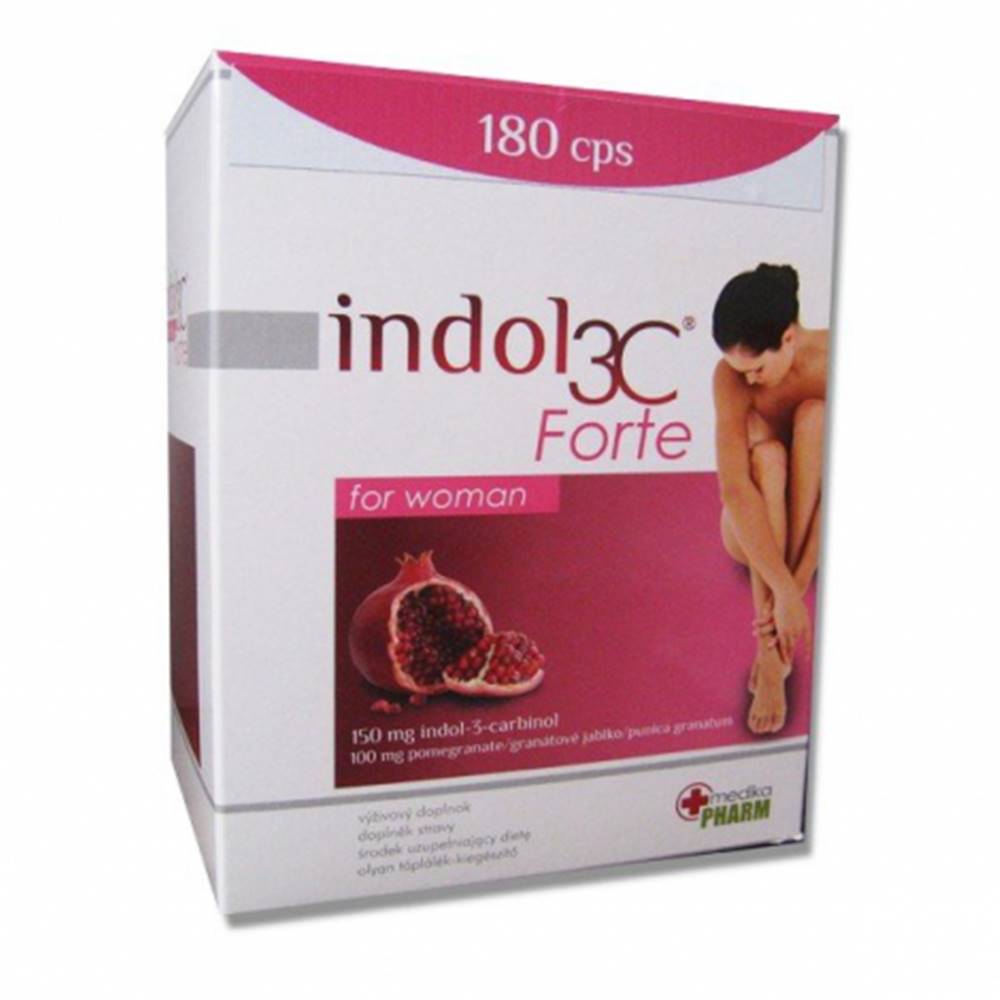  Medikapharm Indol3C forte for woman 180 cps